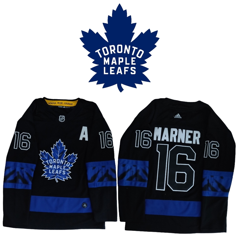 Toronto Maple Leafs Adidas NHL, drew house Mitch Marner Jersey